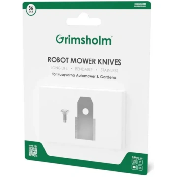 Robotu asmeņi 105, 36 gab. GRIMSHOLM