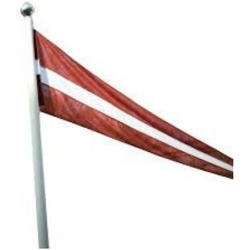 Latvijas karogs vimpelis POLIESTERA