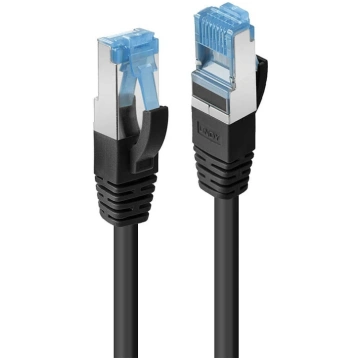 Lindy 1.5m Cat.6A S/FTP LSZH Network Cable, Black 