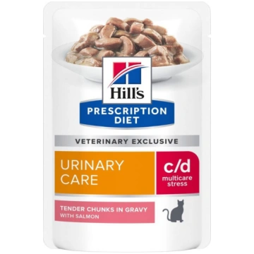 Hill"s PD Feline c/d Urinary Stress gulašs ar lasi