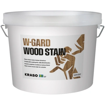 KRASO W-GARD Wood Stain Ūdens Bāzes Beice Kokam Āt