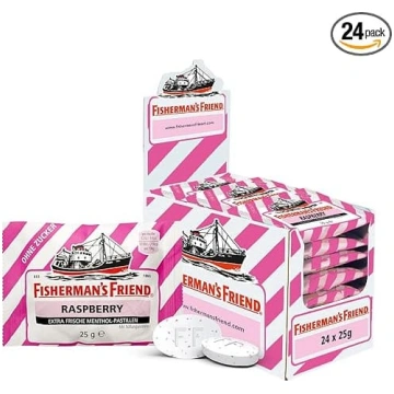 Fisherman"s Friend Raspberry, 24 uzglabāšanas kārb