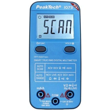 Digital multimeter | LCD | 3,75 digit (3999) | I D