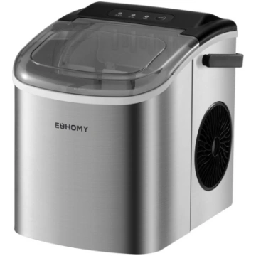 Euhomy IM001 ice cube maker, 1.2 l, 12 kg (silver)