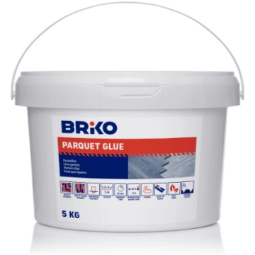 Līme parkets Briko, 5 kg, balta krās