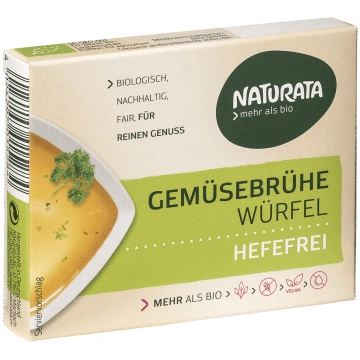 BIO Buljona kubiņi, dārzeņu, bezglutēna, 6x0,5l NA
