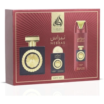 Lattafa Nebras Gift set EDP 100 ml, deospray 200 m