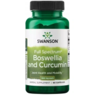 Swanson Boswellia and Curcumin 60 caps
