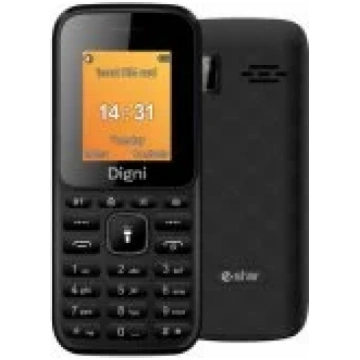 eSTAR Digni Mini Black mobilais telefons DIGNIMINI