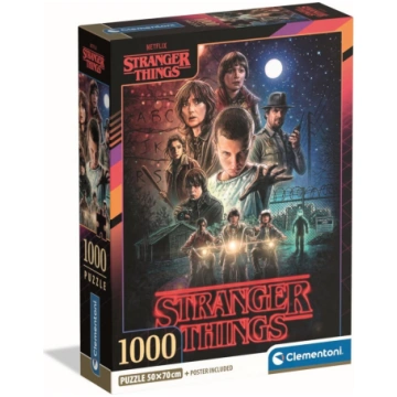 CLEMENTONI puzle Stranger Things, 1000 gab., 39978