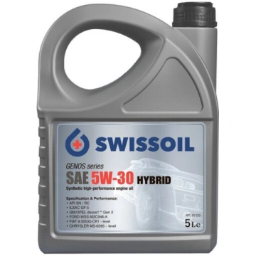 SAE 5W-30 Hybrid, 5L Swissoil