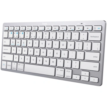 Trust - keyboard - QWERTY - US - silver Input Devi