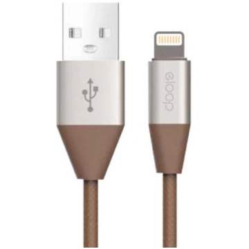 Orsen S31 Lightning Cable 2.1A 1.2m brown | T-MLX5