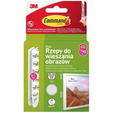 Staples Rzepy COMMAND Trademark (17206) do wieszan