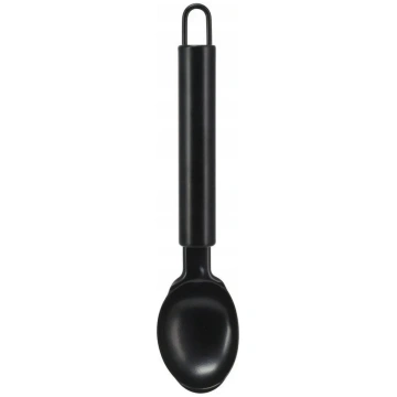 Saldējuma lāpstiņa NAVA tērauda melna 19 cm