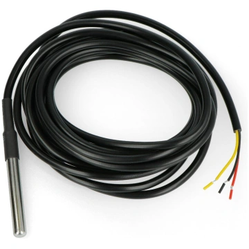 Waterproof probe with temperature sensor DS18B20 -