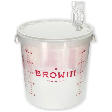 30L fermentācijas tvertne (caurspīdīga) + 3 hidroa