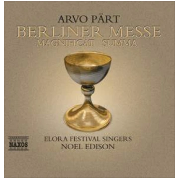 CD "Pärt Arvo "Berliner Messe" NAXOS