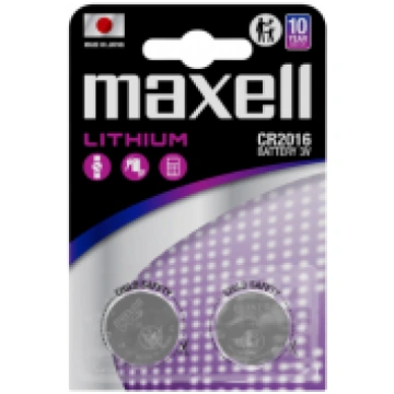 Maxell CR2016 3V 90mAh DL2016 K2016L ECR2016 6016 