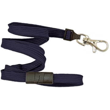 Tubular 10mm Break-Away Lanyards with Trigger Hook