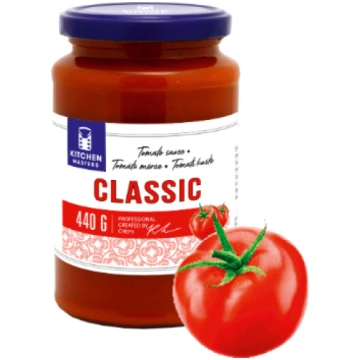 Mērce tomātu klasiskā Kitchen Master 440g