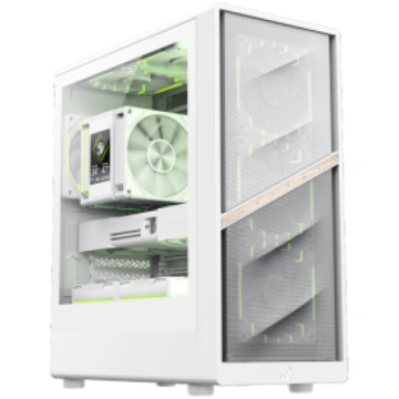 Gamemax Case | AERIS 330 MW | White | Mini Tower |