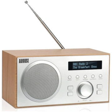 DAB+/FM radio ar Bluetooth August MB420 Digitālais