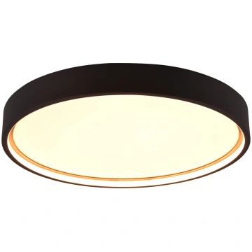 Doha LED griestu gaisma, CCT, matēts melns Trio Li