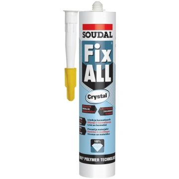Līme-hermētiķis Soudal Fix ALL Crystal Caurspīdīgs