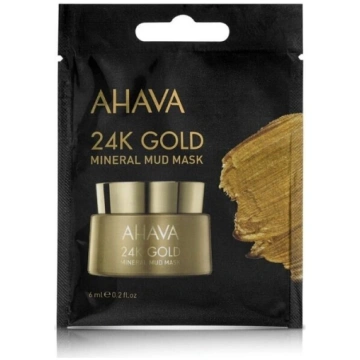 Sejas maska Ahava 24K Gold, 6 ml