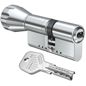 Evva Akura 44 thumbturn cylinder-Brass-40/K35