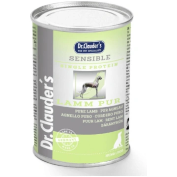 Dr.Clauders Dog Sensible SINGLE PROTEIN konservi s