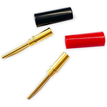 QED Airloc ABS banana plug (4 mm). Maxi