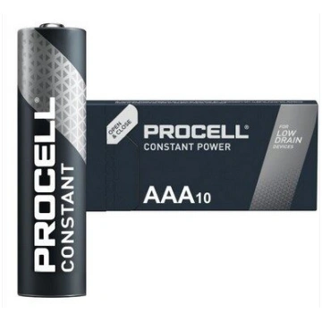 Duracell Procell baterijas INDUSTRIAL AAA, 10 gab