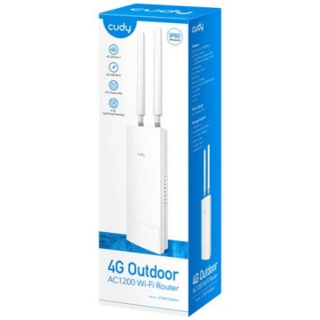 Cudy LT400 Wireless Router, Fast Ethernet, Single-