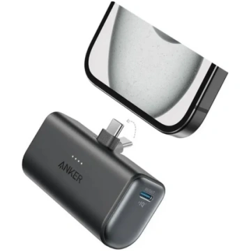Anker Nano Power Bank Built-In with USB-C Connecto