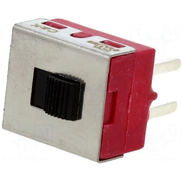 Switch: slide | Pos: 2 | DPDT | 6A/120VAC | 6A/28V
