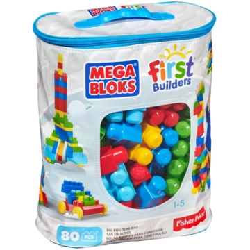 Mega Bloks Big Building Bag (classic) (80 pieces) 