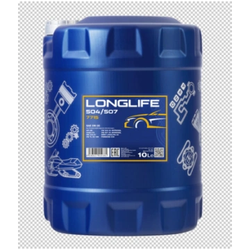 Mannol Longlife 504/507 sintētiskā motoreļļa 5W-30