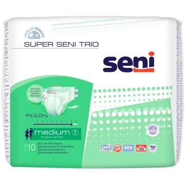 SENI SUPER TRIO autiņbikses pieaugušajiem, M izmēr