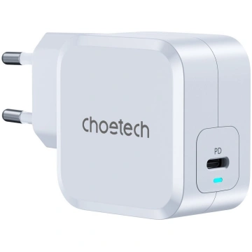 Charger CHOETECH GaN USB Type-C: 45W, PD, QC, PPS 