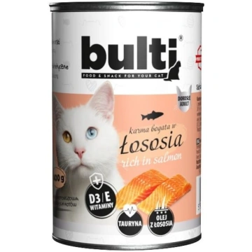 Bult un kaķiem paredzēta laša gaļas maltā gaļa 400