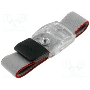 Wristband; ESD; 20mm; press stud male 4mm | BAND-O