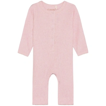 Fixoni - Rompers Ls Melange Rib - izmērs 44