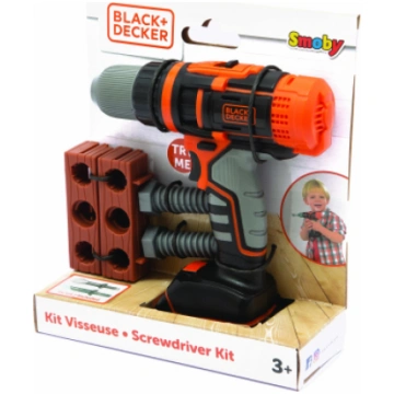 Smoby B&D Mechanical Drill & Accessories 360918S
