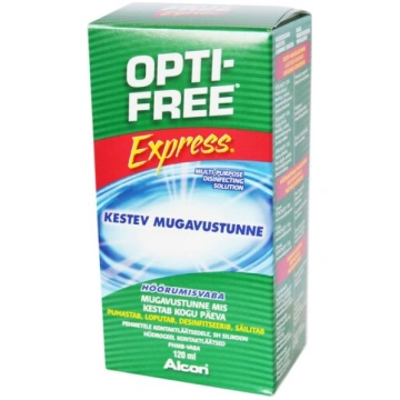 Kontaktlēcu kopšanas šķidrums Alcon Opti-Free Expr