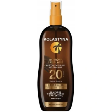 Kolastyna barojošs sauļošanās eļļa SPF20, 150 ml