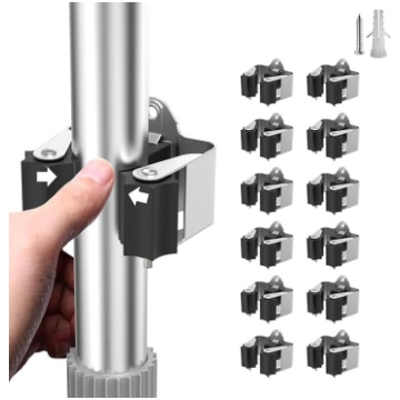 LATERN 12 mopas slotas turētājs, nerūsējošā tēraud