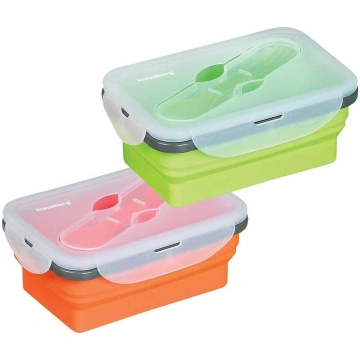 Klausberg SILIKONOWY SKLADANY LUNCH BOX KLAUSBERG 