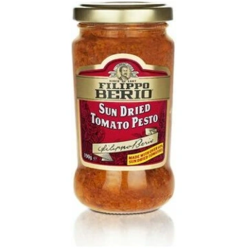 Mērce Pesto saulē kaltētu tomātu 190g, Filippo Ber